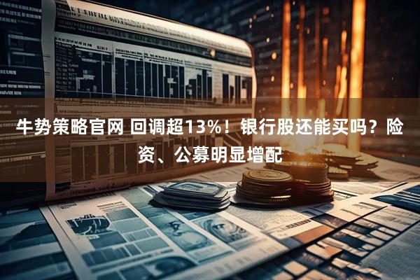 牛势策略官网 回调超13%!银行股还能买吗?险资、公募明显增配
